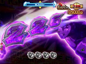 CRあしたのジョー 2019年 確変中 加速予告